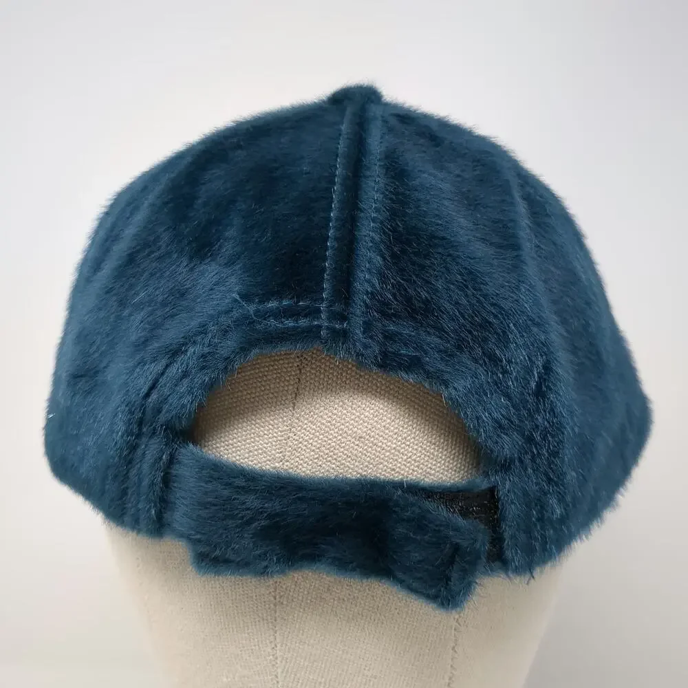 Do Everything In Love Baseball Cap Blue One Size Faux Fur 6 Panel Strapback Hat